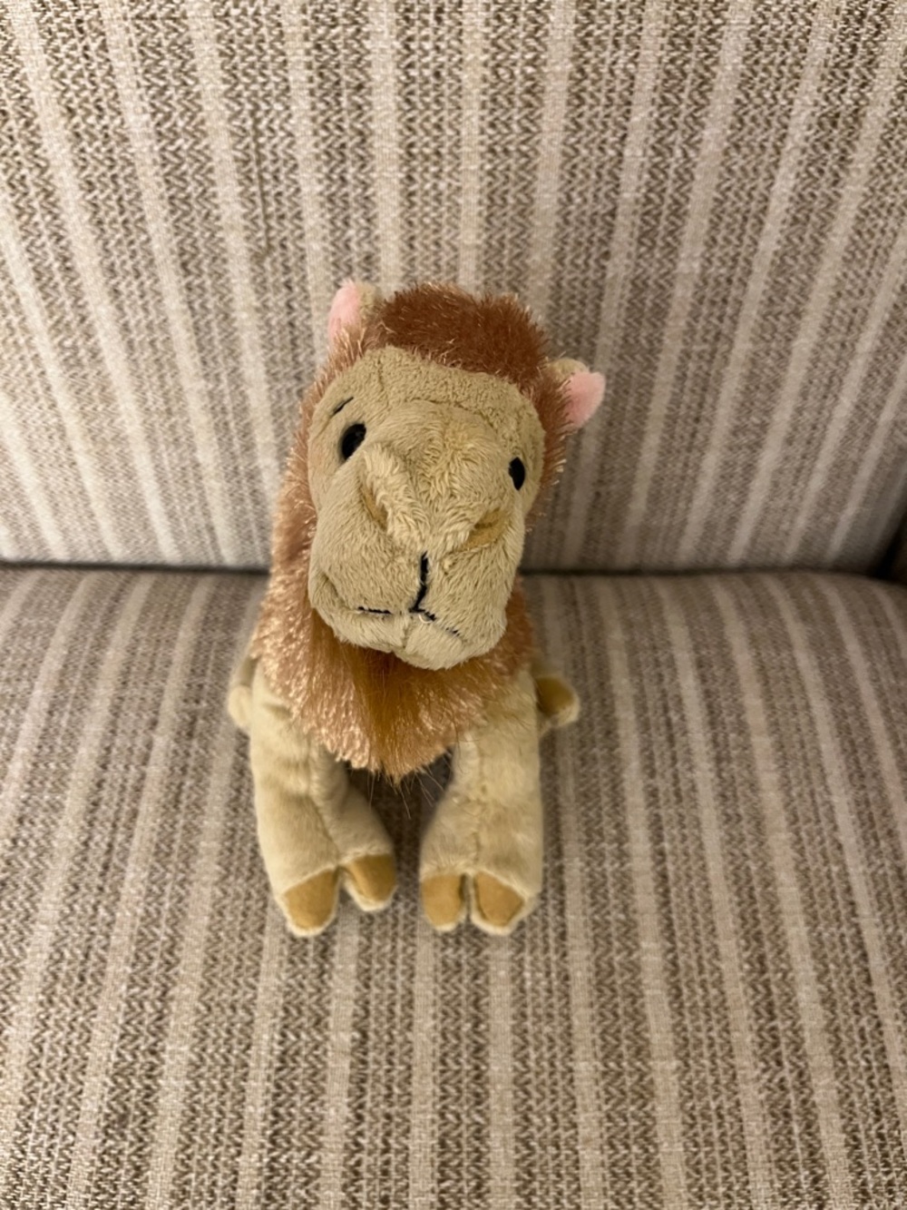 Ganz Webkinz Plush Lion Stuffed Animal - Tan and Brown -No code